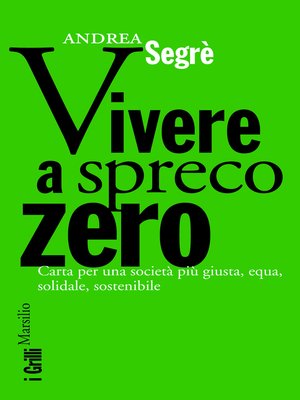 cover image of Vivere a spreco zero